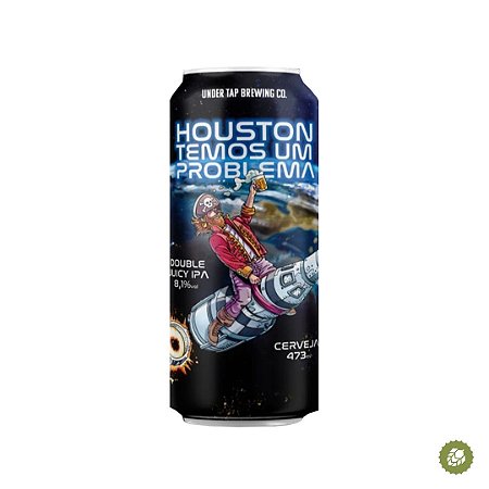 Cerveja Under Tap Brewing Houston Temos Um Problema Double Juicy IPA - Lata 473ml