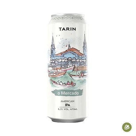 Cerveja Tarin O Mercado New England IPA - Lata 473ml