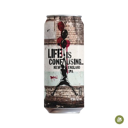 Cerveja Dádiva Life Is Confusing New England IPA - Lata 473ml