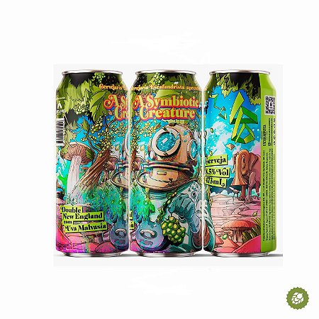 Cerveja Escafandrista A Symbiotic Creature Double NEIPA - Lata 473ml
