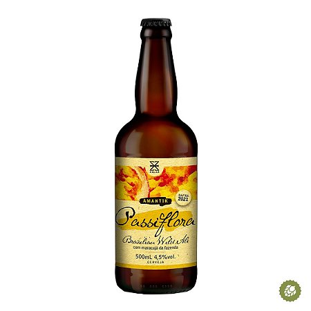 Cerveja Zalaz Amantik Passiflora - Safra 2021 Brazilian Wild Ale - Garrafa 500ml