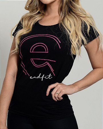 Camiseta Feminina End Fit - Pink Dot