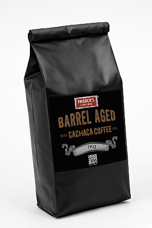 1Kg de café maturado em barril de cachaça de amburana