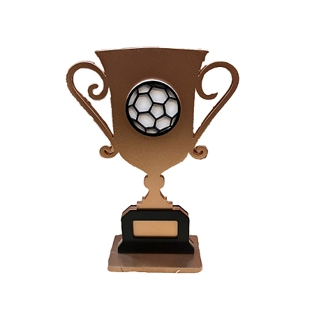 DISPLAY MDF TROFEU 1 LADO BASQUETE 1 LADO FUTEBOL