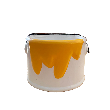 VASO BALDE DE TINTA ALCA CORDA AMARELO