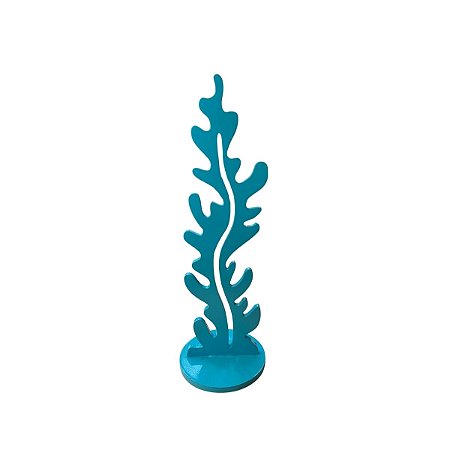 Alga Mdf Mod 2 Médio Verde Água Decorativo Festa Cenário