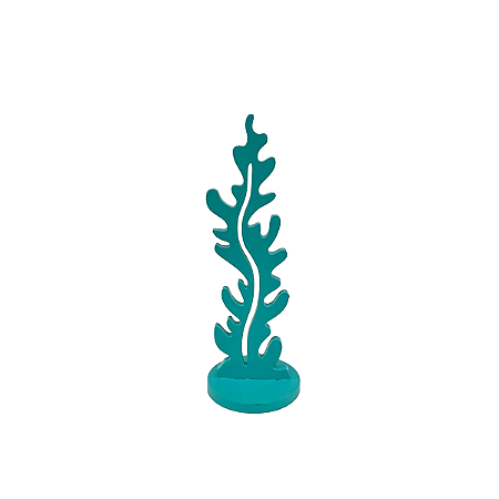 Alga Mdf Modelo 2 Pp Verde Água Decorativo Festa Cenário