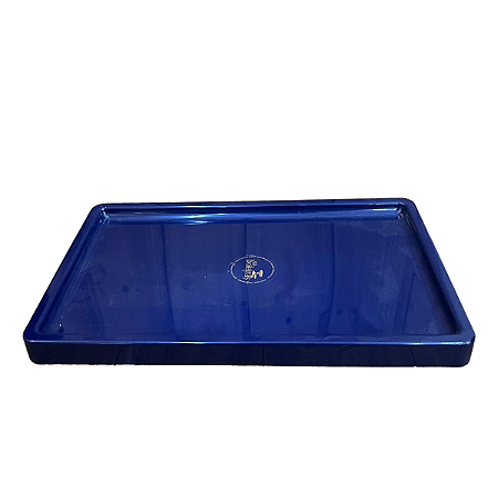 BANDEJA MOSAICO RETANGULAR AZUL MARINHO