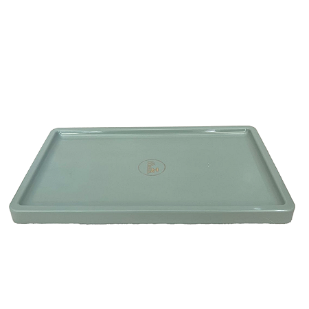 Bandeja Mosaico Retangular Festa Só Boleiras Verde Menta