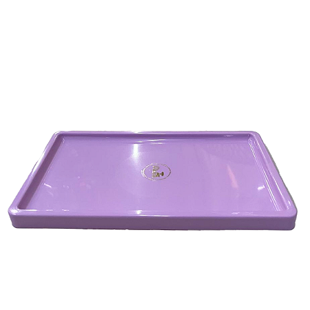 Bandeja Mosaico Retangular Festa Só Boleiras Lilás