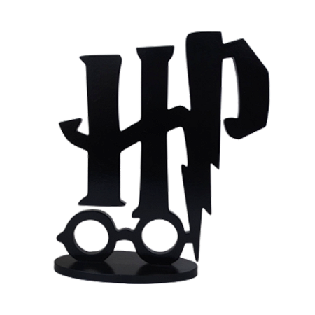 Display HP Óculos Bruxinho Decoração Enfeite De Mesas MDF
