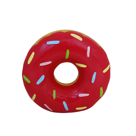 Donuts Pink Para Em Pé Cofre Decorativo Cerâmica Festas