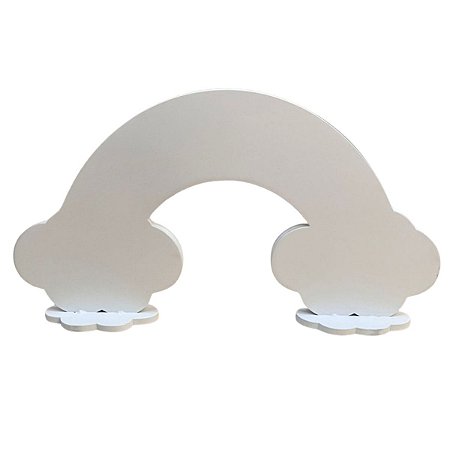 Arco Iris MDF Com Base Candy Color Decoração Mesa Festas
