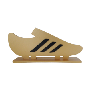 CHUTEIRA MDF 3 RISCOS DOURADO
