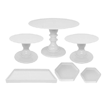 KIT COMEMORE SO BOLEIRAS BRANCO