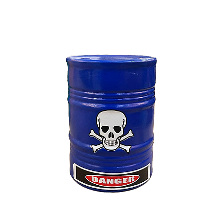 LATAO DANGER CERÂMICA AZUL ROYAL