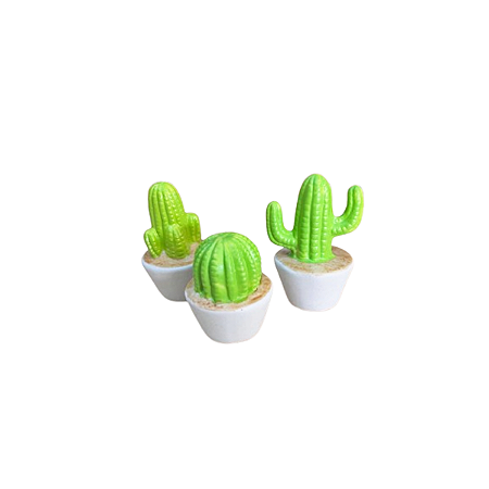 MINI TRIO DE CACTUS VERDE LIMAO