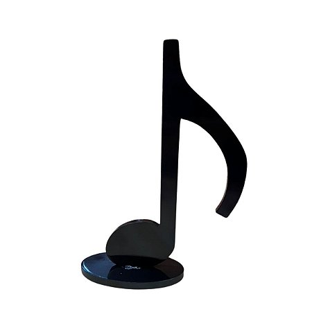 NOTA MUSICAL MODELO 1 PRETO MDF