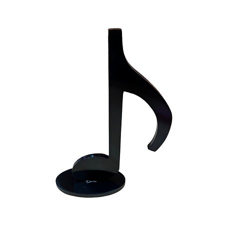 NOTA MUSICAL MODELO 1 PRETO MDF