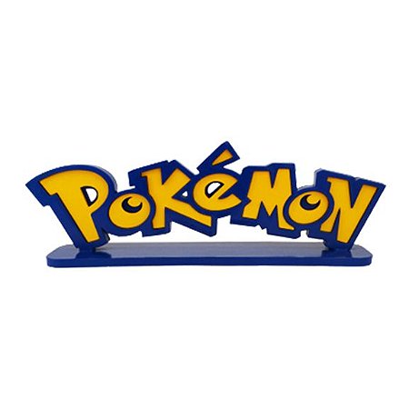 PALAVRA MDF POKEMON - Lembrança Chique