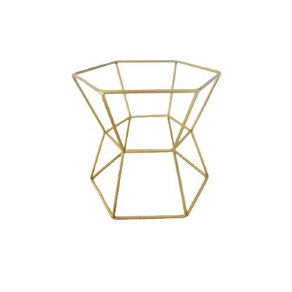 SUPORTE SEXTAVADO FERRO P/ BANDEJA SO BOLEIRAS GDE DOURADO