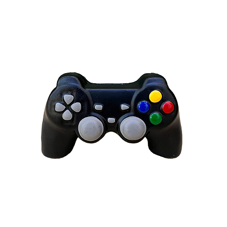 CONTROLE DE VIDEO GAME DE CERAMICA PRETO