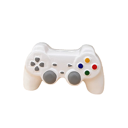 CONTROLE DE VIDEO GAME DE CERAMICA BRANCO