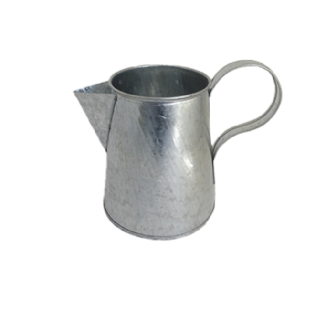 Regador Metal Galvanizado Decorativo Enfeite 13 cm Jardim