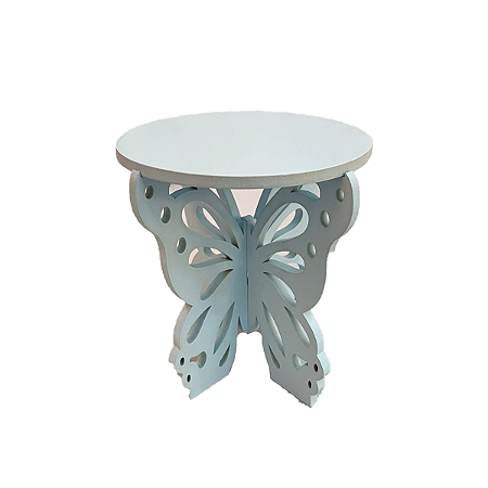 PRATO BORBOLETA PEQUENO AZUL BEBE