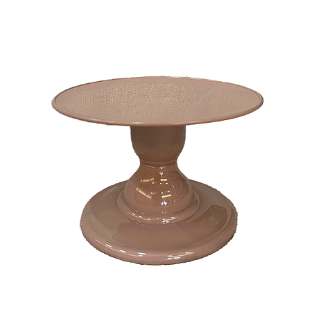 Prato Mosaico Pé Simples Só Boleiras 14,5X22 Noz Moscada