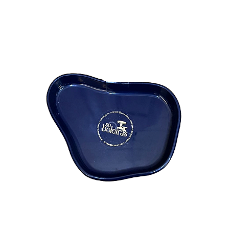 Bandeja Orgânica Só Boleiras 130 Azul Marinho Decorativo