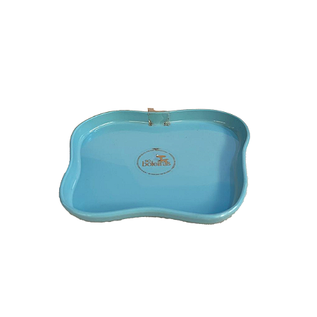 Bandeja Orgânica Só Boleiras 180 Azul Céu Decorativa Festa