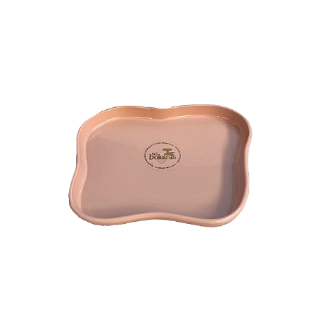 Bandeja Orgânica Só Boleiras 180 Nude Decorativa Para Festa