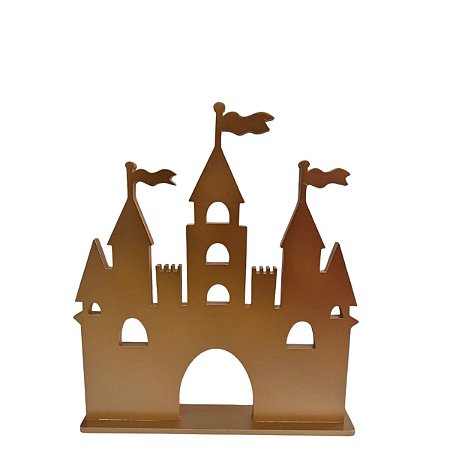 DISPLAY CASTELO MDF DOURADO