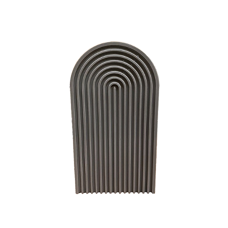 Vaso Arco Decorativo Festa 2 Em 1 Só Boleiras Cinza