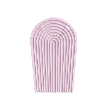 Vaso Arco Decorativo 2 Em 1 Só Boleiras Rosa Claro Candy