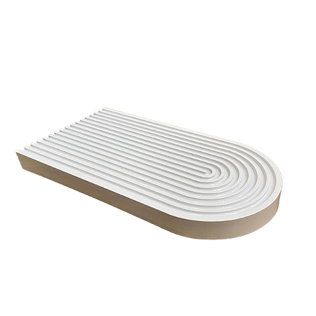 Bandeja Arco Decorativa Para Festas Só Boleiras 22x12 Branco