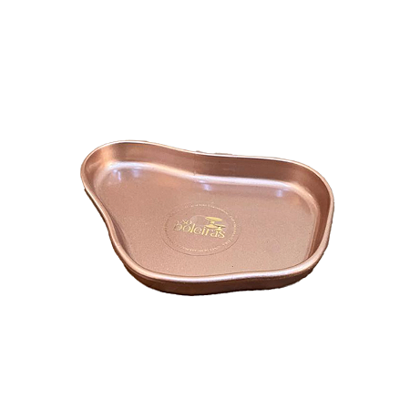 Bandeja Orgânica Só Boleiras 130 Rose Gold Decorativa Festa