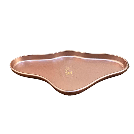 Bandeja Orgânica Rose Gold 250 Decoração Festas Só Boleiras