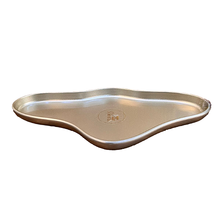 Bandeja Orgânica Dourado 250 Decorativa Festas Só Boleiras