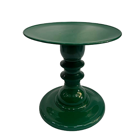 PRATO MOSAICO PE TORNEADO 19,5X22 VERDE FOLHA