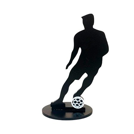 DISPLAY MDF JOGADOR DE FUTEBOL DRIBLE