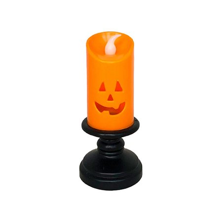 Velas De Halloween Led Abóbora Halloween Decoração De Festa