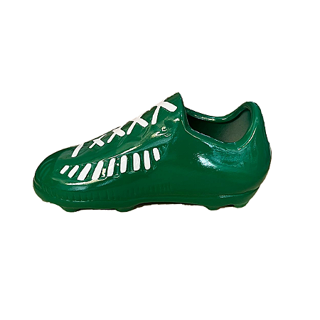 CHUTEIRA CERAMICA VERDE E BRANCO