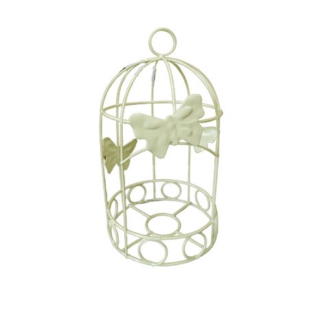 Gaiola Cute Borboleta Pequeno Amarelo Candy Decorativa Festa