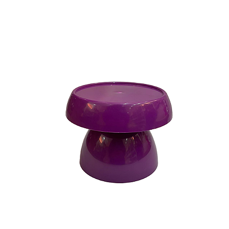 Boleira Cogumelo Pequena Prato Doces Só Boleiras Roxo