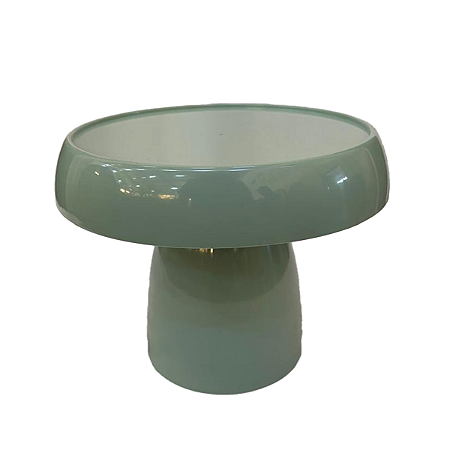 Boleira Cogumelo Grande Prato Doces Só Boleiras Verde Menta