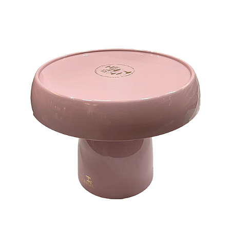 Boleira Cogumelo Grande Prato Doces Só Boleiras Lilás Chic