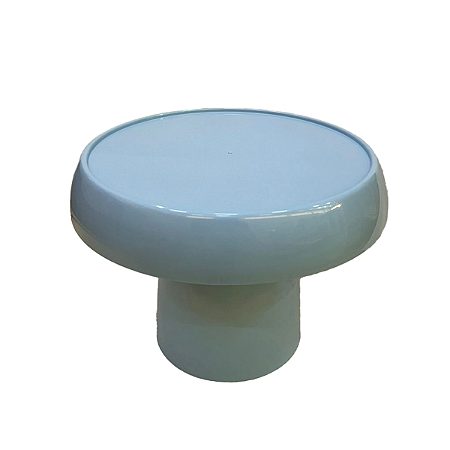 Boleira Cogumelo Grande Prato Doces Só Boleiras Azul Bebê