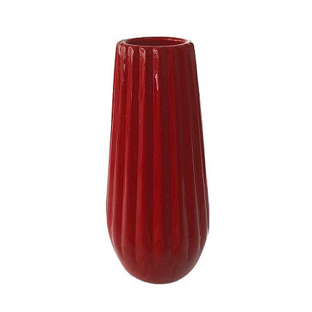 VASO CERAMICA LONDRES VERMELHO